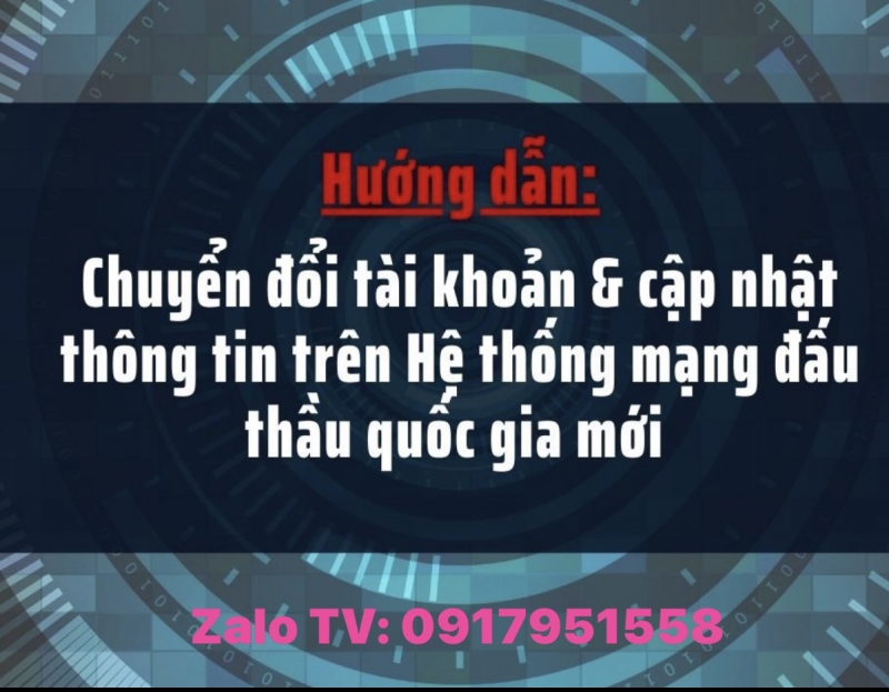 Đấu thầu qua mạng trọn gói - Dạy thực hành đấu thầu online